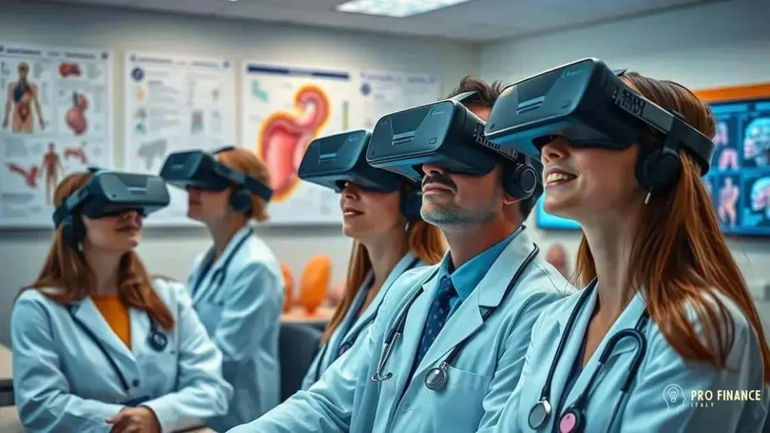Benefits of VR in medical education