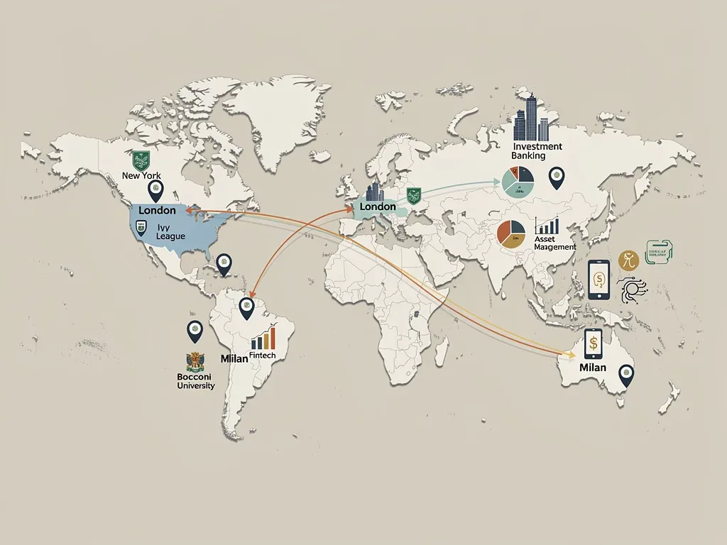 Global finance career paths from Bocconi and Ivy League