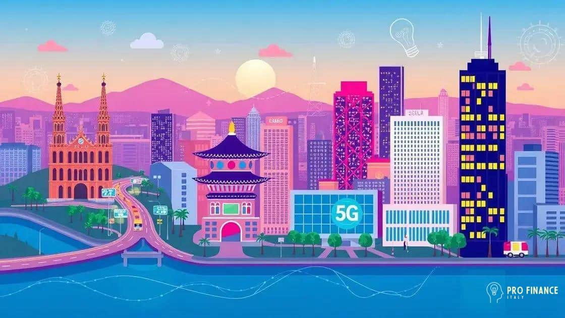 Case studies of cities leveraging 5G technology