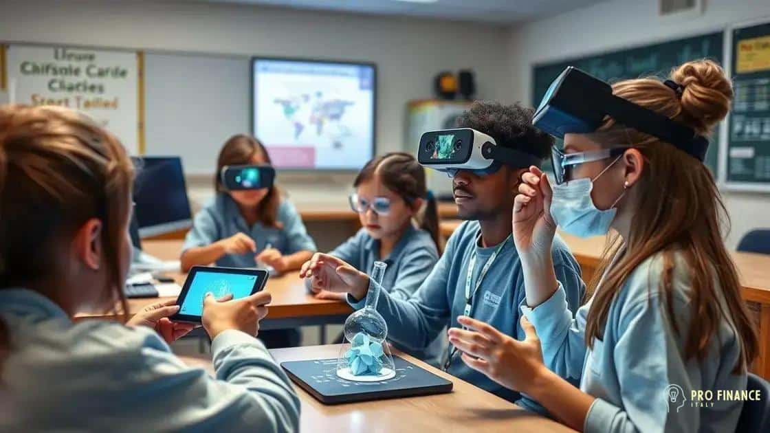 Benefits of augmented reality in science classes