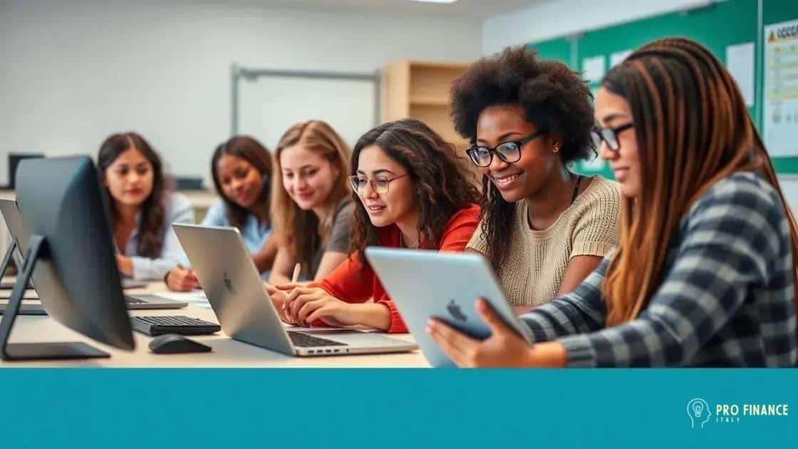 The evolution of teacher professional development with digital tools