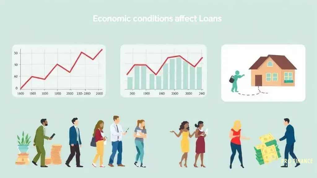 Impact of economic conditions on loans