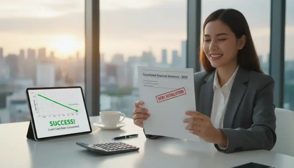 Credit Card Debt Consolidation 2026: Reduce Payments by 15%